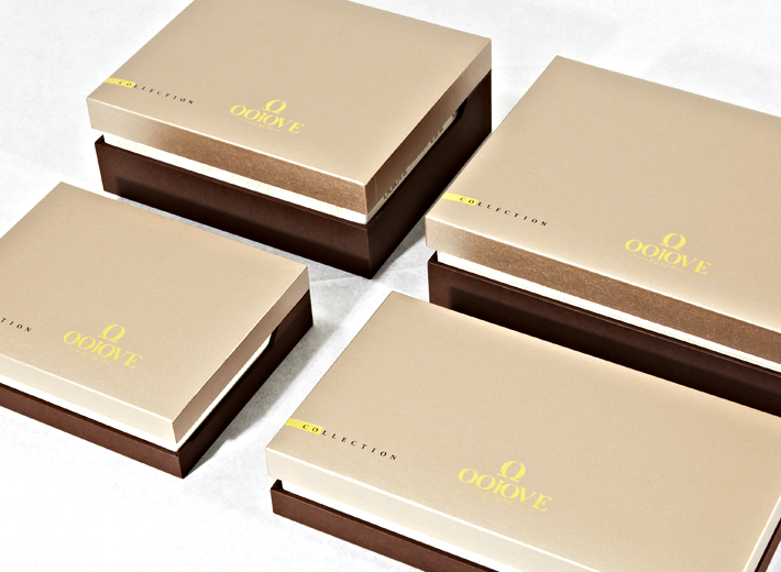 LV钛金特种纸礼盒包装设计